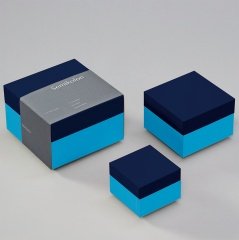 Zestaw 3 pudełek na zdjęcia Semikolon - marine/aqua Semikolon