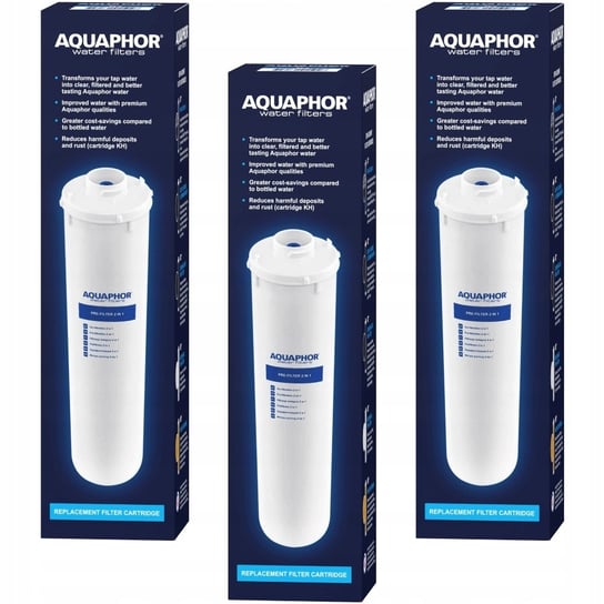 Zestaw 3 wkładów filtrujących Aquaphor K2, K5, K7 AQUAPHOR