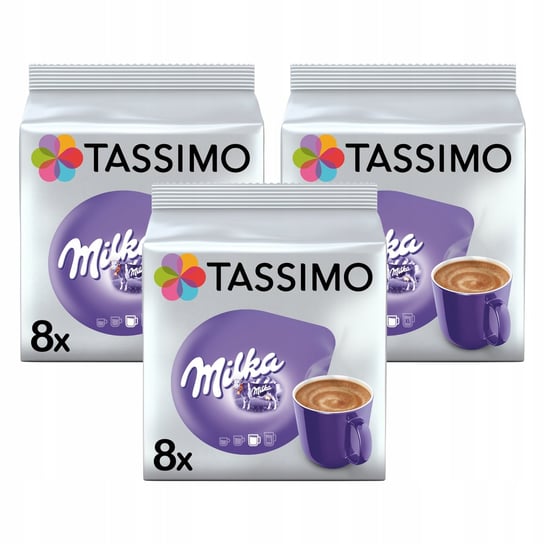 Zestaw 3x Kapsułki do Tassimo Milka 24 szt. Tassimo