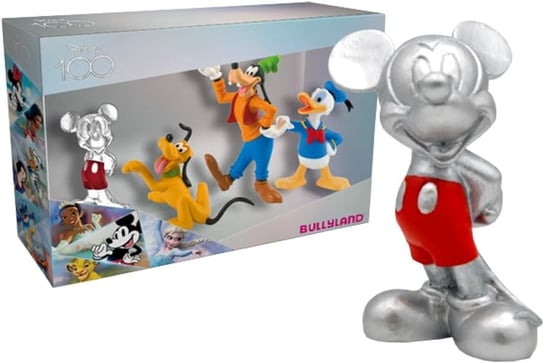 Zestaw 4 figurek wydanie specjalne z okazji 100-lecia Disneya kultowi bohaterowie idealny zestaw prezentowy Inna marka