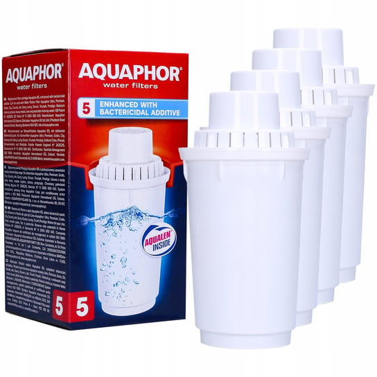Zestaw 4 Filtrów Wkładów Filtrujących Aquaphor B5 AQUAPHOR