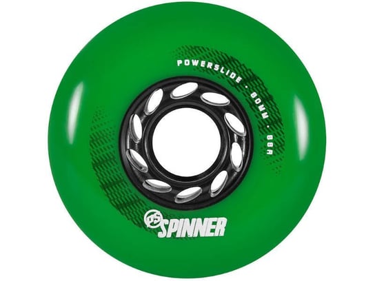 Zestaw 4 kółek Powerslide PS SPINNER Wheels Pack 80mm 88A Green 2021 Powerslide
