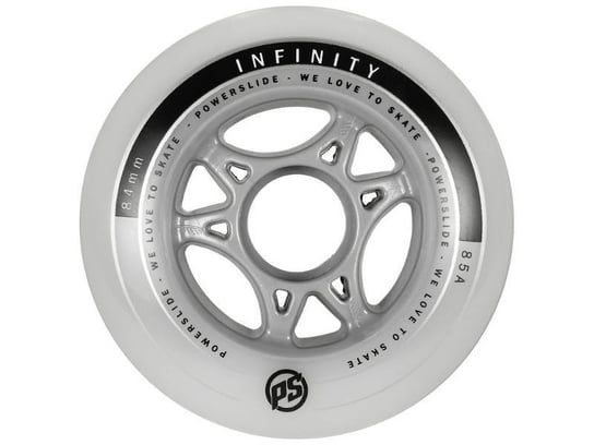 Zestaw 4 kółka Powerslide Infinity 84mm 85A Grey 2021 Powerslide