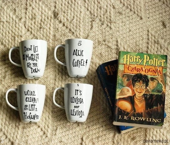 Zestaw 4 Kubków Harry Potter Jedrki
