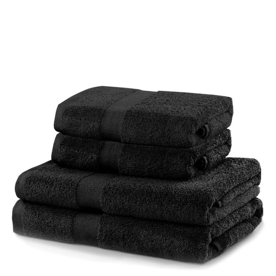 Zestaw 4 ręczników Marina czarny DecoKing DecoKing