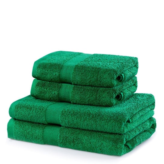 Zestaw 4 ręczników Marina zielony DecoKing DecoKing