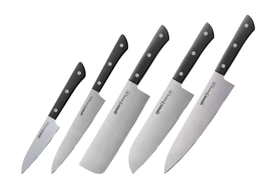 Zestaw 5 noży kuchennych Samura Harakiri SAMURA