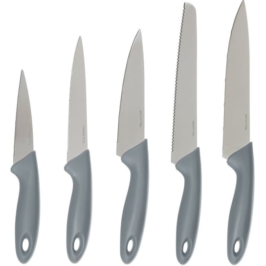 Zestaw 5 noży SECRET DE GOURMET, stal nierdzewna, 27, 3x34, 4x8, 7 cm Secret de Gourmet