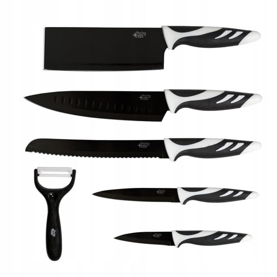 Zestaw 6 noży kuchennych Cecotec etui czarne 2,5mm CECOTEC