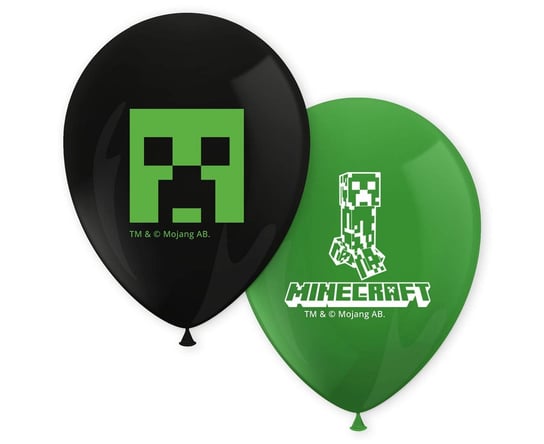 Zestaw 8 balonów "Minecraft" Procos