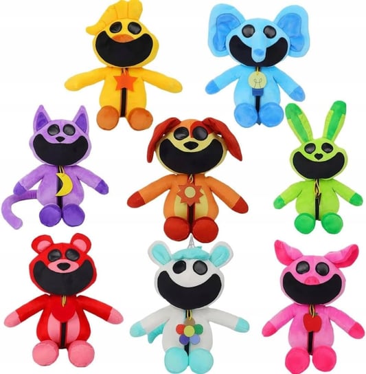 ZESTAW 8 SZTUK CATNAP SMILING CRITTERS MASKOTKA POPPY PLAYTIME CHAPTER PK23 DROBIAZGARNIA