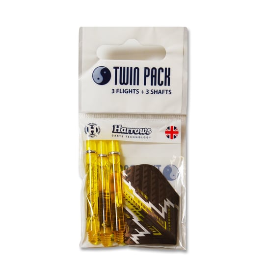 Zestaw akcesoriów do rzutek Harrows Darts Twin Pack Dart lotki - TW-PCK-CHIZZY Harrows