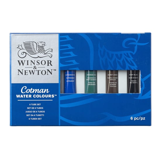 Zestaw akwareli, 6 kolorów, Winsor&Newton Winsor & Newton