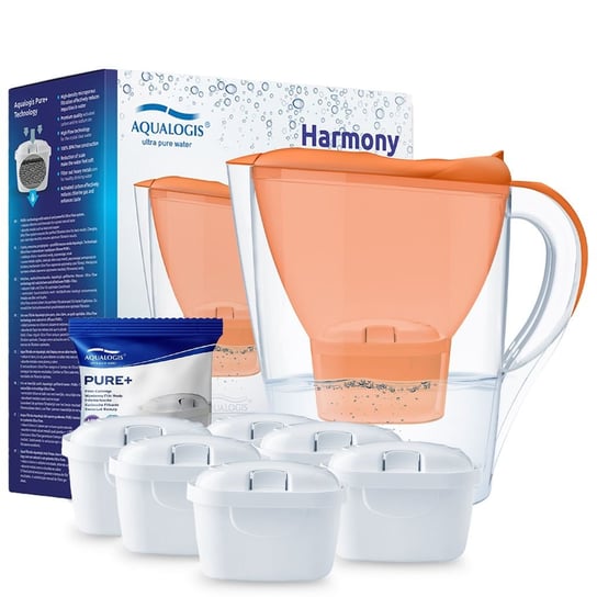 Zestaw Aqualogis Harmony Pomarańczowy, 5+1 Filtry Aqualogis
