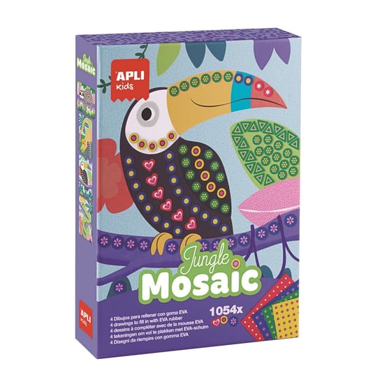 Zestaw artystyczny Apli Kids mozaika - Dżungla APLI Kids