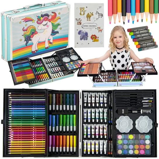 Zestaw artystyczny Artnico 145 el jednorożec nieb ARTNICO