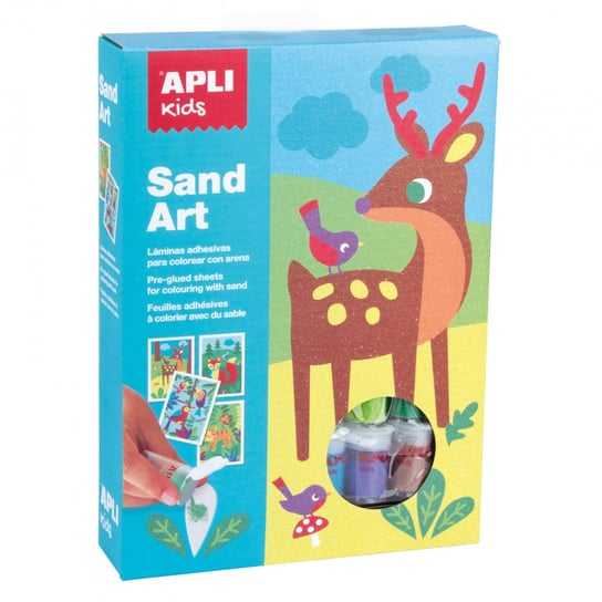 Zestaw artystyczny z piaskiem Apli Kids APLI Kids