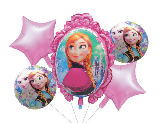 Zestaw balonów Anna z Krainy Lodu, 5el. Party spot