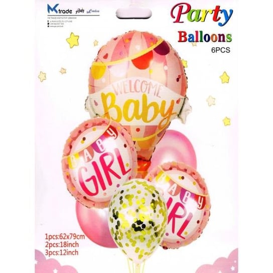 Zestaw Balonów Baby Boy/Girl, 30-79Cm, 6 Szt. Bcs-402 go-party