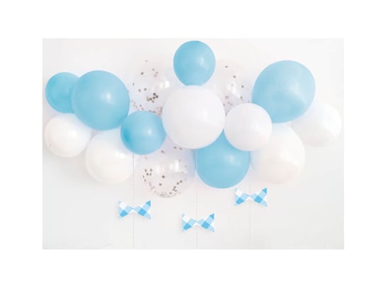 Zestaw balonów do girlandy balonowej niebieski Unique