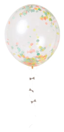 Zestaw balonów, Konfetti neonowe, 8 sztuk Meri Meri