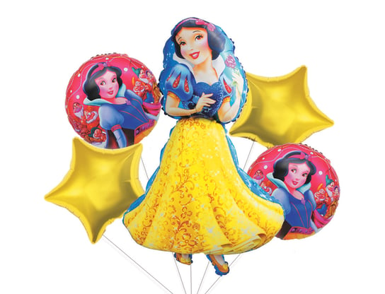 Zestaw balonów Królewna Śnieżka, 5 el Party spot