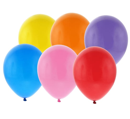 Zestaw balonów pastelowych, 10", 5 sztuk GoDan