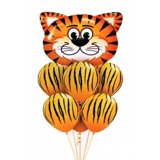Zestaw balonów Tygrys 30-70 cm 7 szt. BCS-624 go-party