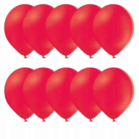 Zestaw Balony 12 Cali Walentynki Czerwień 10 Sztuk JAMKO