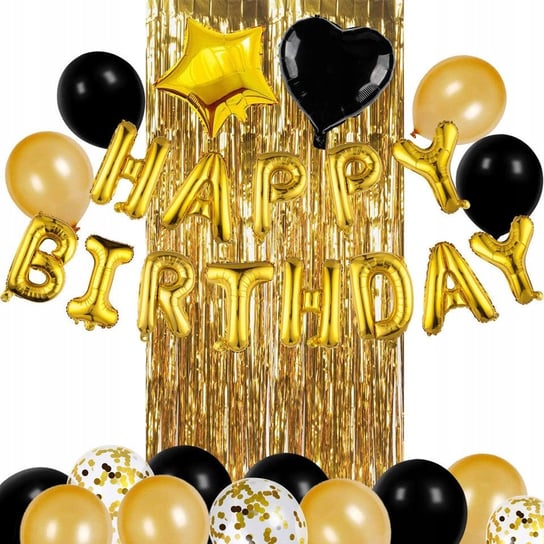 Zestaw Balony I Baner Na Urodziny Happy Birthday! GrandGift
