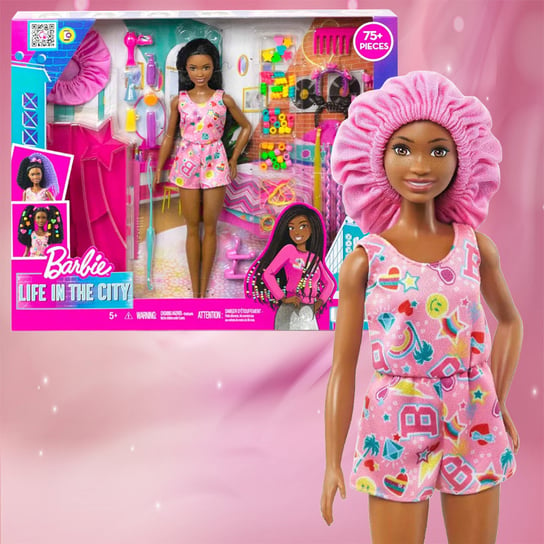 Zestaw Barbie Do Stylizacji Włosów + Laleczka Mattel