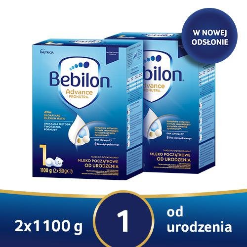 Zestaw Bebilon 1 Pronutra Advance, 2X1100G Bebilon