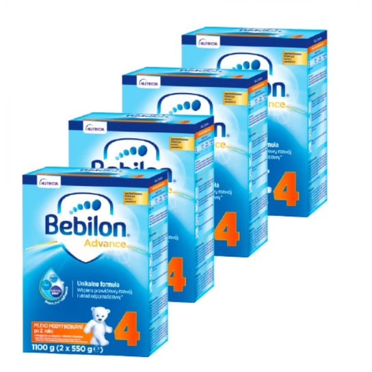 Zestaw Bebilon Advance Junior 4, 4X 1100G Bebilon