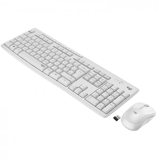 Zestaw bezprzewodowy klawiatura + mysz Logitech MK295 Silent 920-009824 biały Logitech