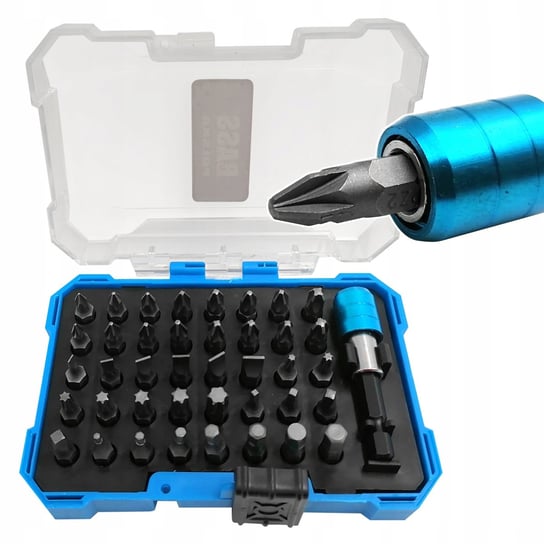 Zestaw Bitów Torx Hex Do Wkrętarki + Uchwyt 41Szt. Bass Polska