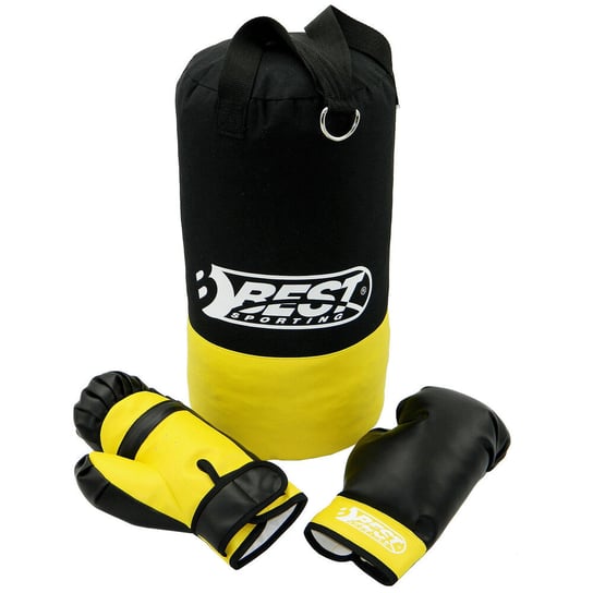 Zestaw bokserski worek treningowy + rękawice dla dzieci i młodzieży Best Sporting Best Sporting
