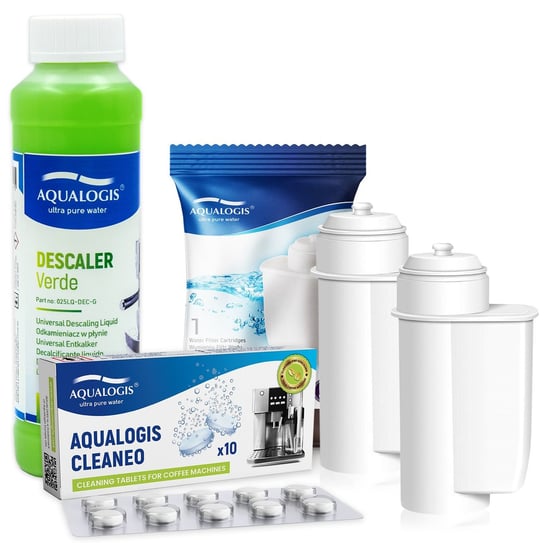 Zestaw Bosch, Filtr Aqualogis Al-Inte 2Szt, Aqualogis Verde 250Ml, Aqualogis Cleaneo Aqualogis