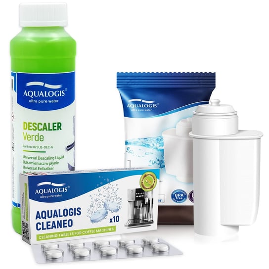 Zestaw Bosch, Filtr Aqualogis Al-Inte, Aqualogis Verde 250Ml, Aqualogis Cleaneo Aqualogis