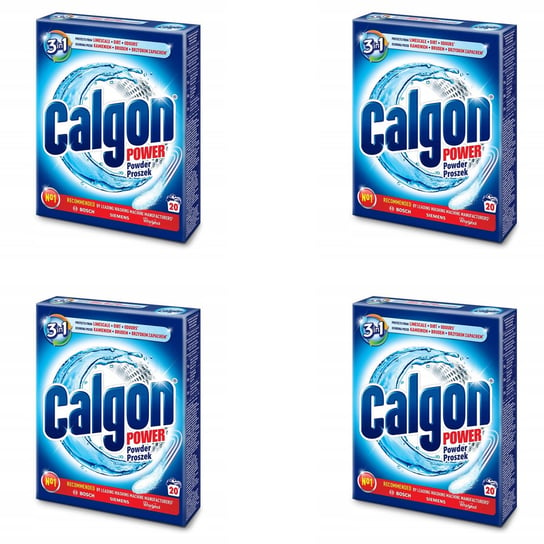 Zestaw Calgon 3w1 Proszek do ochrony pralki zmiękczający wodę 0,5 kg x4 Reckitt Benckiser