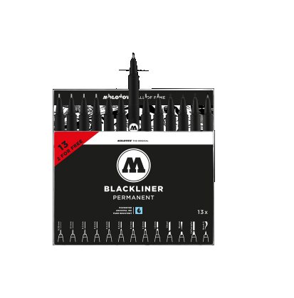 Zestaw Cienkopisów Blackliner Complete Set 13 Molotow Molotow