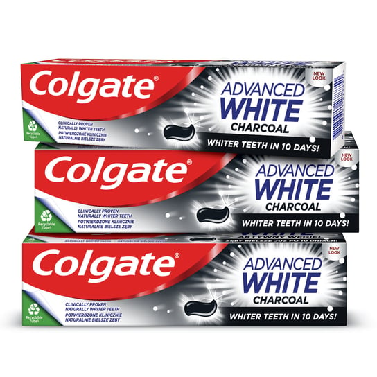 Zestaw Colgate Advanced White Charcoal Pasta 100 Ml Colgate