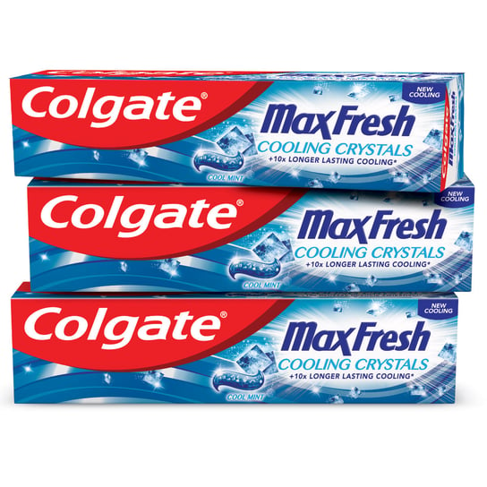 Zestaw COLGATE MAX FRESH COOLING pasta do zębów 3 x 100 ml Colgate