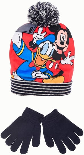 Zestaw czapka i rękawiczki dla chłopca Myszka Mickey rozmiar 52 cm Myszka Miki