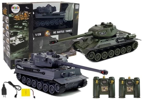 Zestaw Czołgów R/C Zdalnie Sterowane Lean Toys