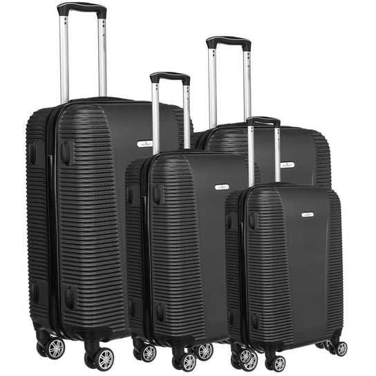 Zestaw czterech twardych walizek podróżnych - Peterson Peterson