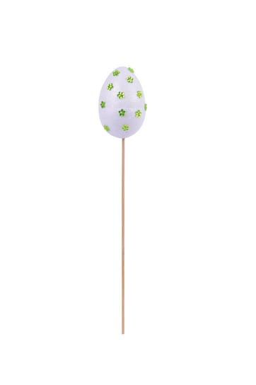 Zestaw dekoracji kreatywnych na piku (jajka x4, kryształki) Arpex