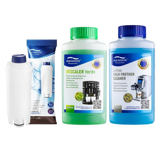 Zestaw Delonghi Aqualogis Al-S002, Verde 250Ml, Latteo 250Ml Aqualogis