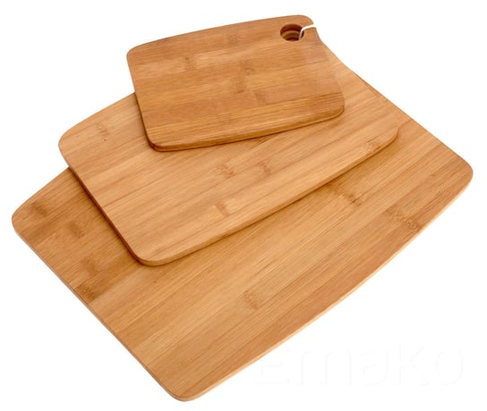 Zestaw desek do krojenia EH EXCELLENT HOUSEWARE, brązowy, 3 szt. EH Excellent Houseware