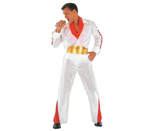 Zestaw dla dorosłych "Elegancki Elvis" (koszula, spodnie, pasek, chusta), rozm. M Inna marka