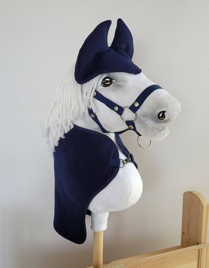 Zestaw Dla Hobby Horse A3: Derka + Nauszniki – Granat Super Hobby Horse
